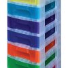 Really Useful Box® Plastic 8-Drawer Storage Tower, 7 Liters, 36 1/2" x 15 3/4" x 12", Clear/Rainbow - Image 3