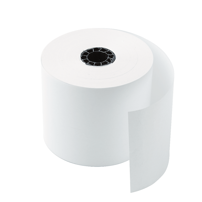 Office Depot® Brand 1-Ply Bond Paper Rolls, 2-1/4" x 130', White, Pack Of 12 - Image 2