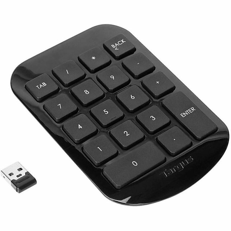 Targus® Wireless Numeric Keypad, Black/Gray - Image 2