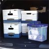 Bankers Box® Stor/File™ Stringed Medium-Duty Storage Boxes, Letter Size, 10" x 12" x 24", White/Blue, Case Of 20 - Image 6
