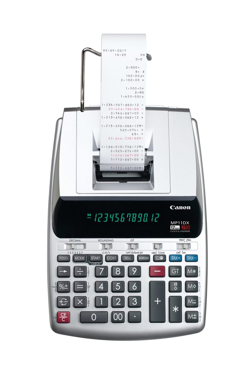 Canon MP11DX-2 Printing Calculator - Image 2
