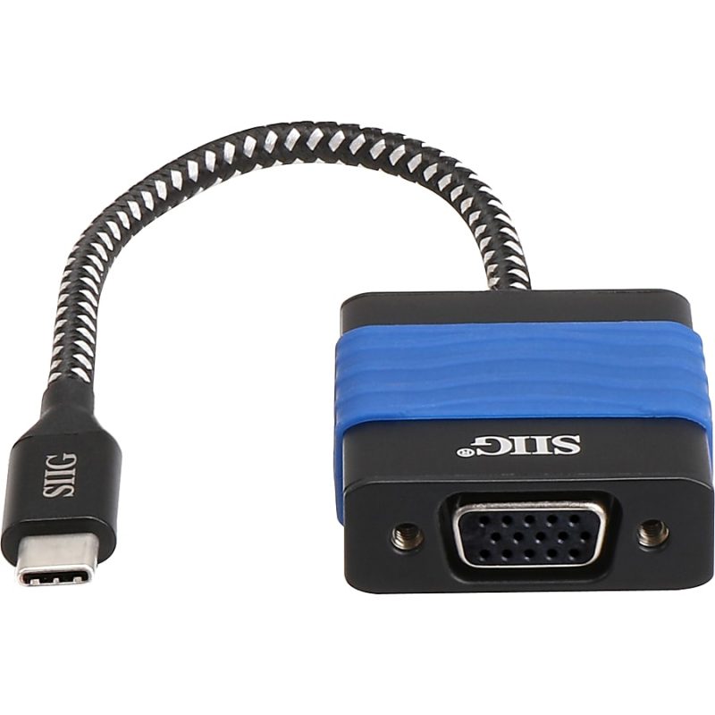 SIIG USB Type-C to VGA Video Cable Adapter - USB Type C - 1 x VGA - Image 4