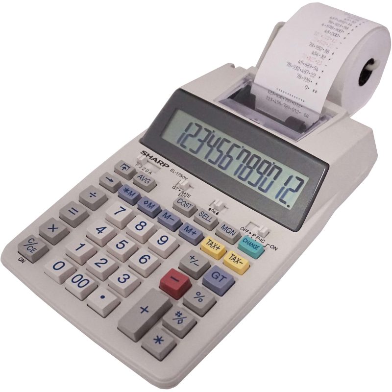 Sharp® EL-1750V Printing Calculator - Image 10