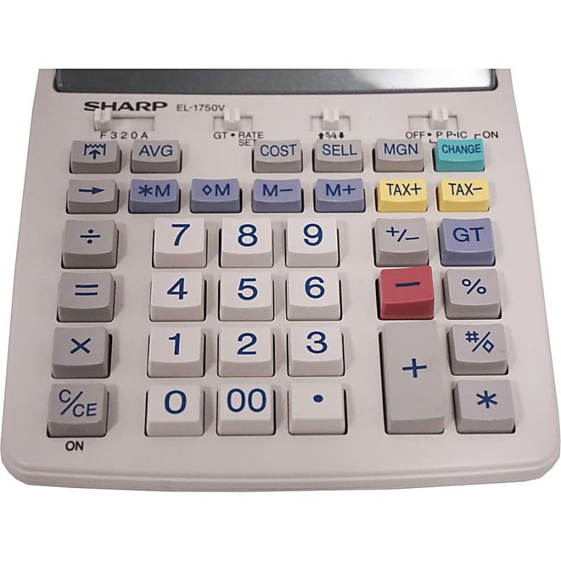 Sharp® EL-1750V Printing Calculator - Image 12