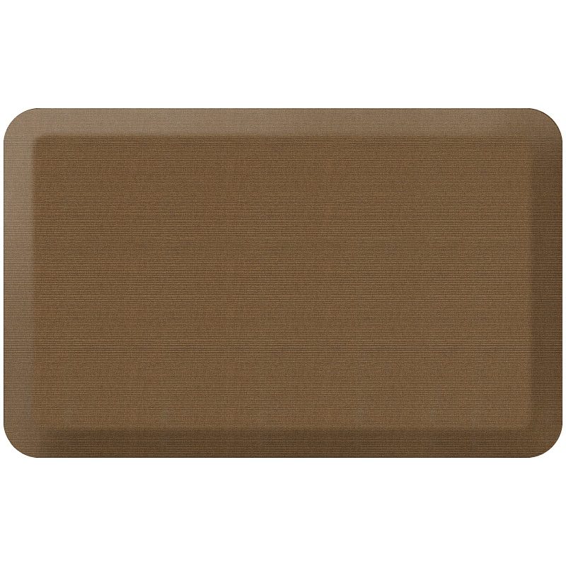 GelPro NewLife Designer Comfort Grasscloth Anti-Fatigue Floor Mat, 20" x 32", Khaki