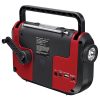 DPI WeatherX WR383R Weather And Alert Handheld Radio With AM/FM Radio, Black/Red - Image 3
