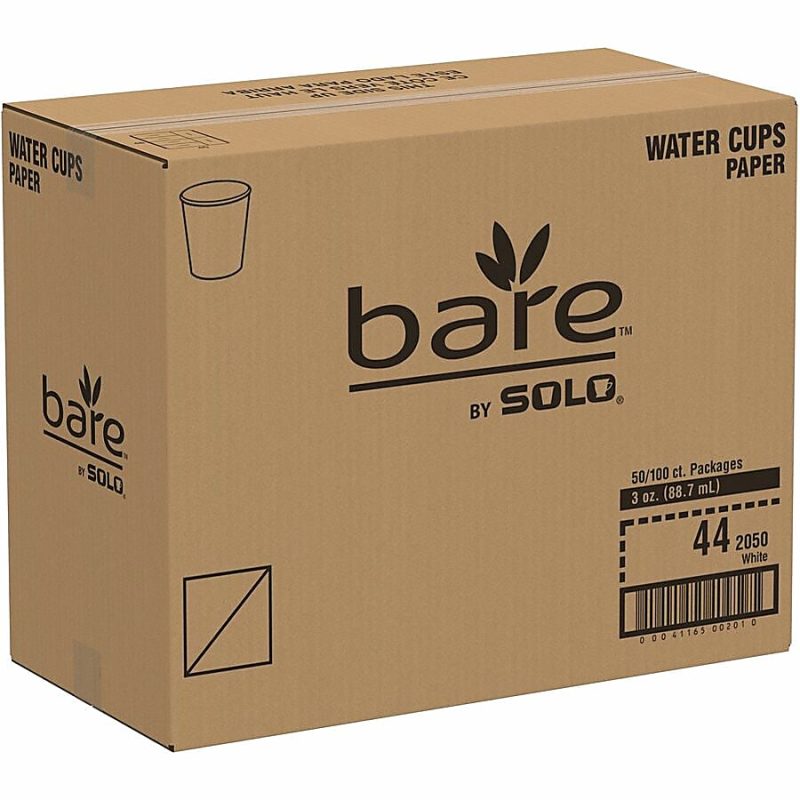 Solo Cup Water Cups, 3 Oz, White, Box Of 5000 - Image 5