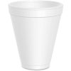 Dart® Insulated Foam Drinking Cups, White, 12 Oz, Box Of 1,000, DCC12J16 - Image 2