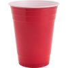 Genuine Joe 16 oz Plastic Party Cups - 50 - 16 fl oz - 1000 / Carton - Red - Plastic - Party, Cold Drink, Beverage - Image 4