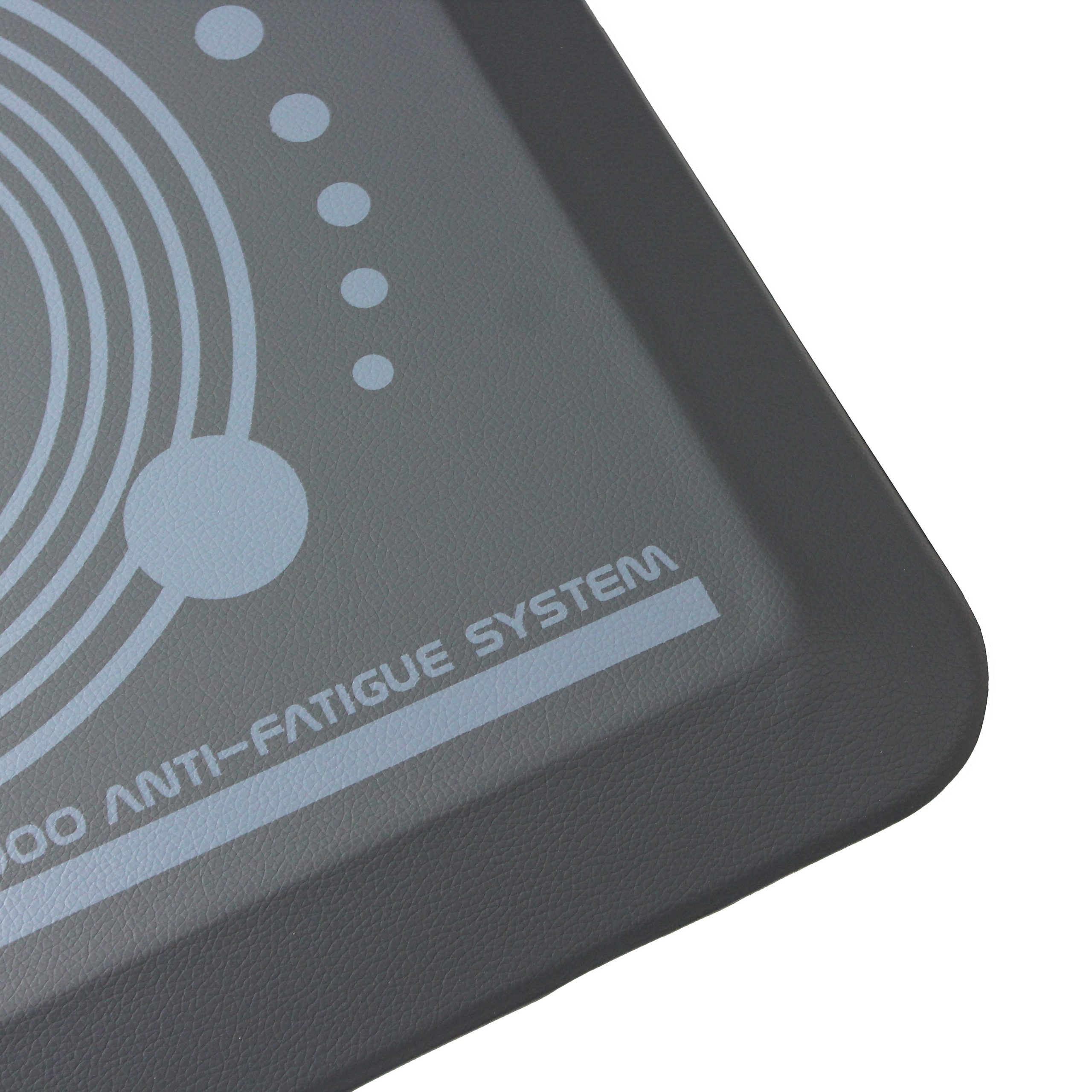 Floortex® AFS-TEX® 2000 Active Anti-Fatigue Mat, 16" x 24", Slate Gray - Image 2