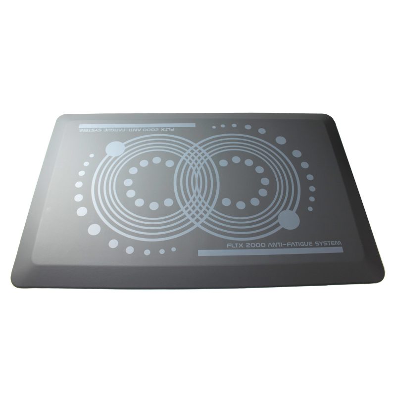 Floortex® AFS-TEX® 2000 Active Anti-Fatigue Mat, 16" x 24", Slate Gray - Image 4