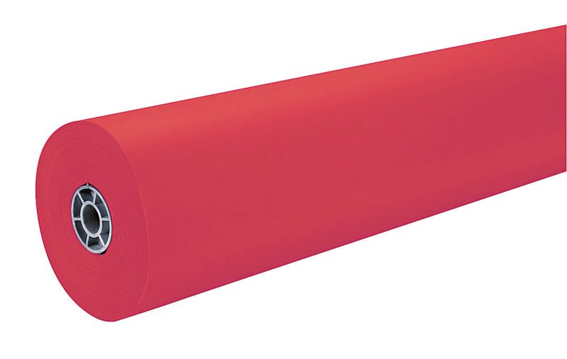 Pacon® Spectra® Art Kraft® Roll, 36" x 1000', Flame - Flame Red