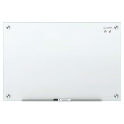 Quartet Infinity® Magnetic Glass Unframed Dry-Erase Whiteboard, 72" x 48", White