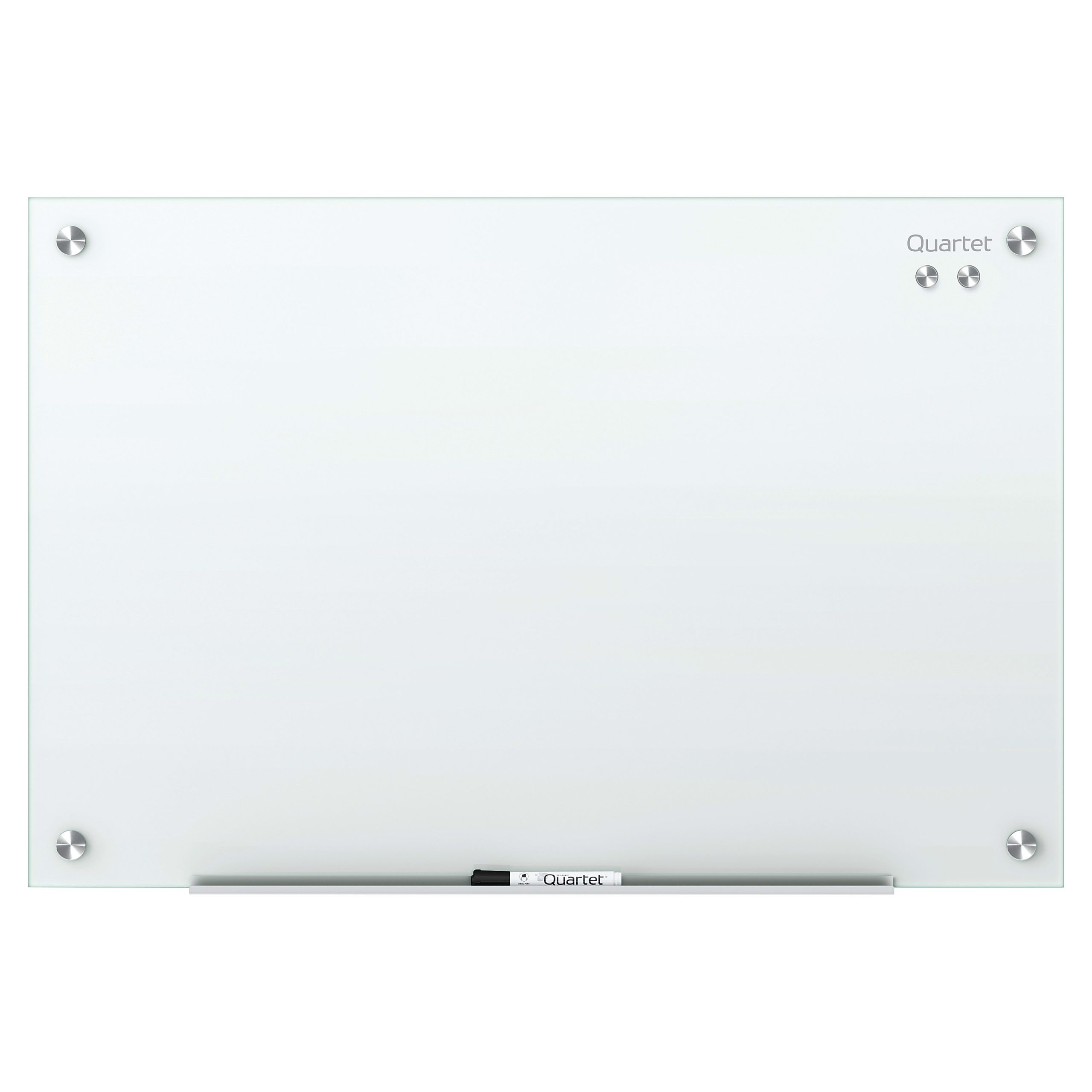 Quartet Infinity&reg; Magnetic Glass Unframed Dry-Erase Whiteboard, 72" x 48", White