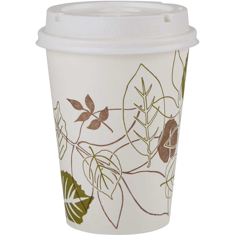 Dixie® Paper Hot Cups, 12 Oz., Pathways, Carton Of 500 - Image 4