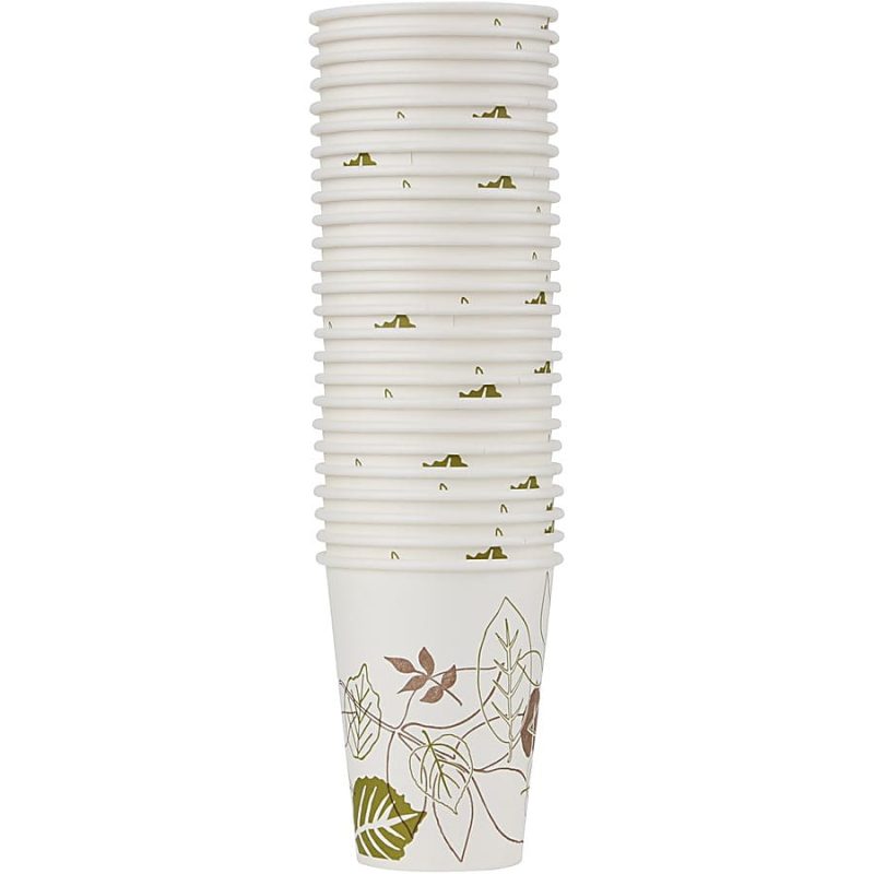 Dixie® Paper Hot Cups, 12 Oz., Pathways, Carton Of 500 - Image 7