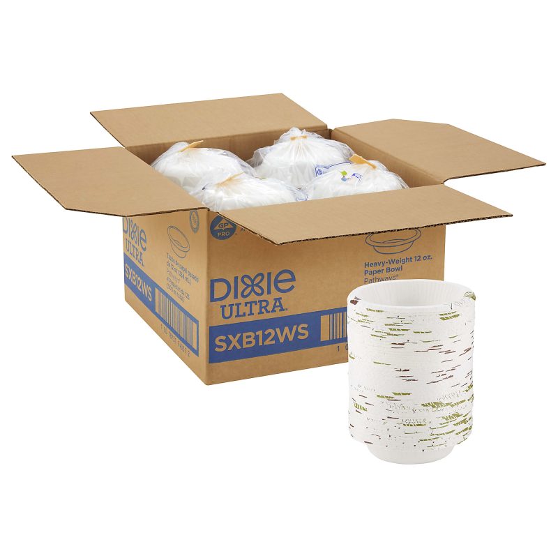 Dixie® Ultra® Heavyweight Paper Bowls, 12 Oz, Case Of 500 - Image 2