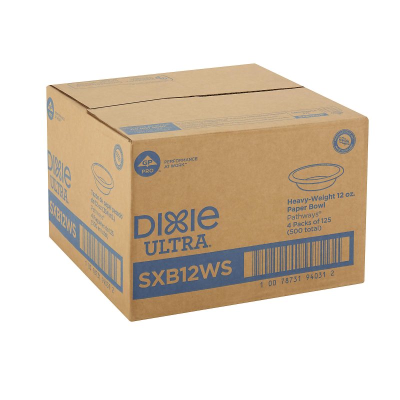 Dixie® Ultra® Heavyweight Paper Bowls, 12 Oz, Case Of 500 - Image 4