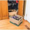 Bankers Box® Stor/File™ Medium-Duty Storage Boxes With Locking Lift-Off Lids And Built-In Handles, Letter/Legal Size, 15" x 12" x 10", 100% Recycled, Kraft/Green, Case Of 12 - Image 3