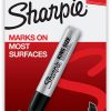 Sharpie® King-Size™ Permanent Markers, Black, Pack Of 12