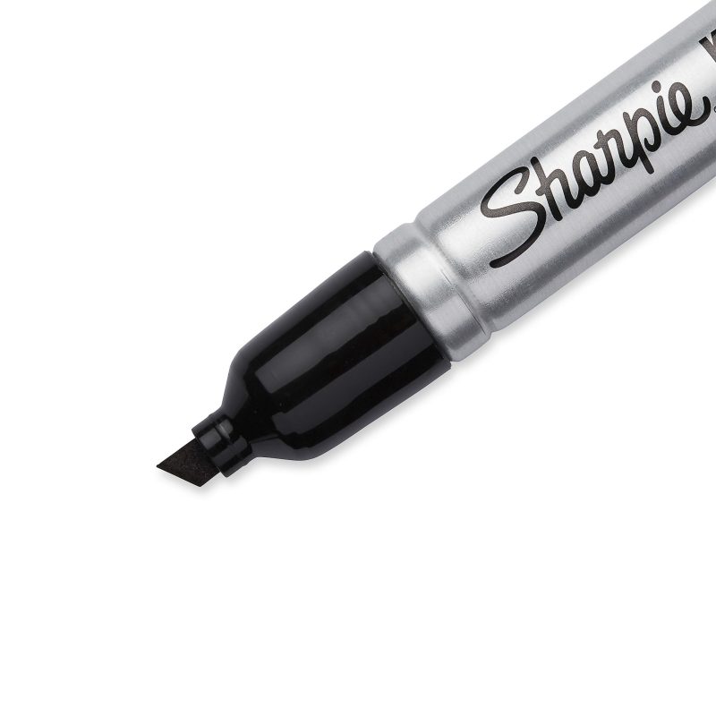 Sharpie® King-Size™ Permanent Markers, Black, Pack Of 12 - Image 3