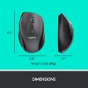 Logitech® MK710 Wireless Straight Full Size Keyboard & Right-Handed Optical Mouse, Black - Image 9
