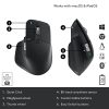 Logitech MX Master 3S - Wireless Performance Mouse with Ultra-fast Scrolling - Black - Ergo - 8K DPI - Track on Glass - Quiet Clicks - Image 6