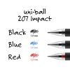 uni-ball® 207™ Impact™ Gel Pens, Bold Point, 1.0 mm, Black; Gray Barrel, Black Ink, Pack Of 12 - Image 4