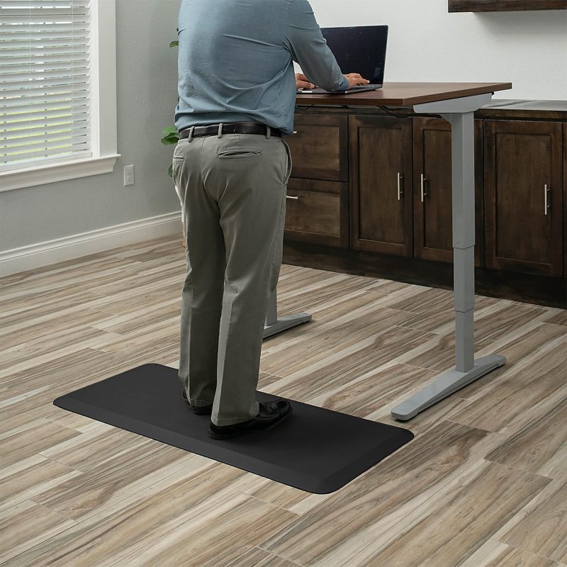 GelPro NewLife EcoPro Commercial Grade Anti-Fatigue Floor Mat, 48" x 20", Black - Image 3