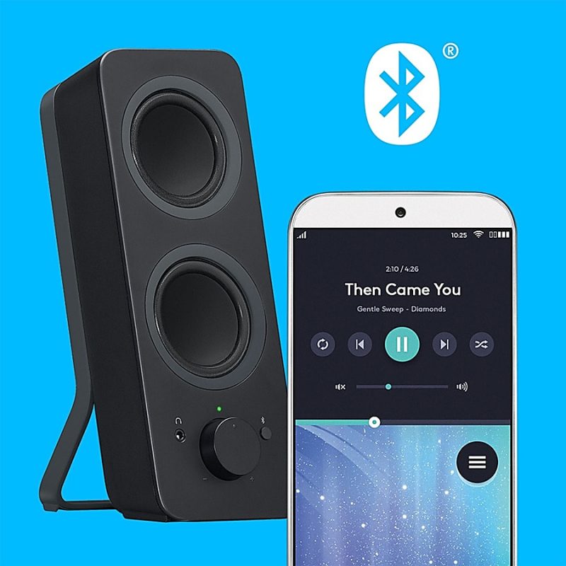 Logitech® Z207 Bluetooth® Computer Speakers, Black, Pack Of 2 - Image 5