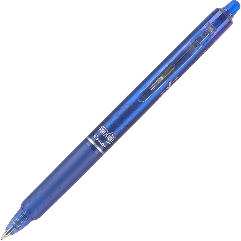 Pilot® FriXion® Ball Clicker Erasable Retractable Gel Pens, Pack of 12, Fine Point, 0.7 mm, Blue Barrel, Blue Ink - Image 3