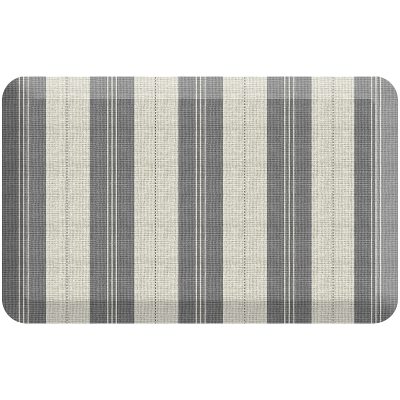 GelPro Designer Comfort Polyurethane Anti-Fatigue Mat For Hard Flooring, 20” x 32”, Taylor Gray