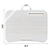 LapGear XL Designer Lap Desk, 14 1/2" x 18 1/2", Gray Damask - Image 5