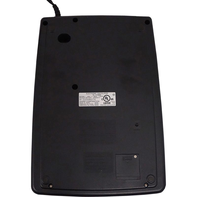 Sharp® EL-2196BL Printing Calculator, Black - Image 6