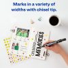 Avery® Marks A Lot® Permanent Markers, Chisel Tip, Large Desk-Style Size, Black, Pack Of 36 - Image 4