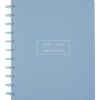 2024-2025 TUL® Discbound Monthly Teacher Planner, Letter Size, Light Blue, July To June, ODUS2336-002