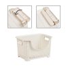 Mind Reader 3-Tier Stackable Storage Containers, Ivory - Image 4