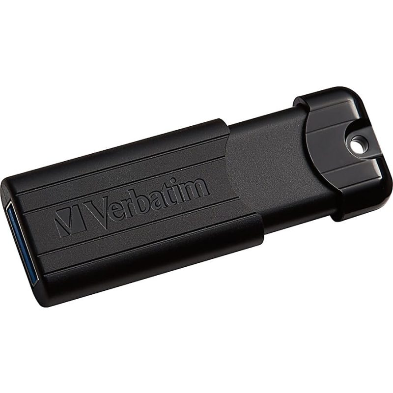 Verbatim Microban 32GB PinStripe USB 3.2 Flash Drive Business Pack - 32 GB - USB 3.2 (Gen 1) Type A - Black - Lifetime Warranty - 10 / Pack - Image 3