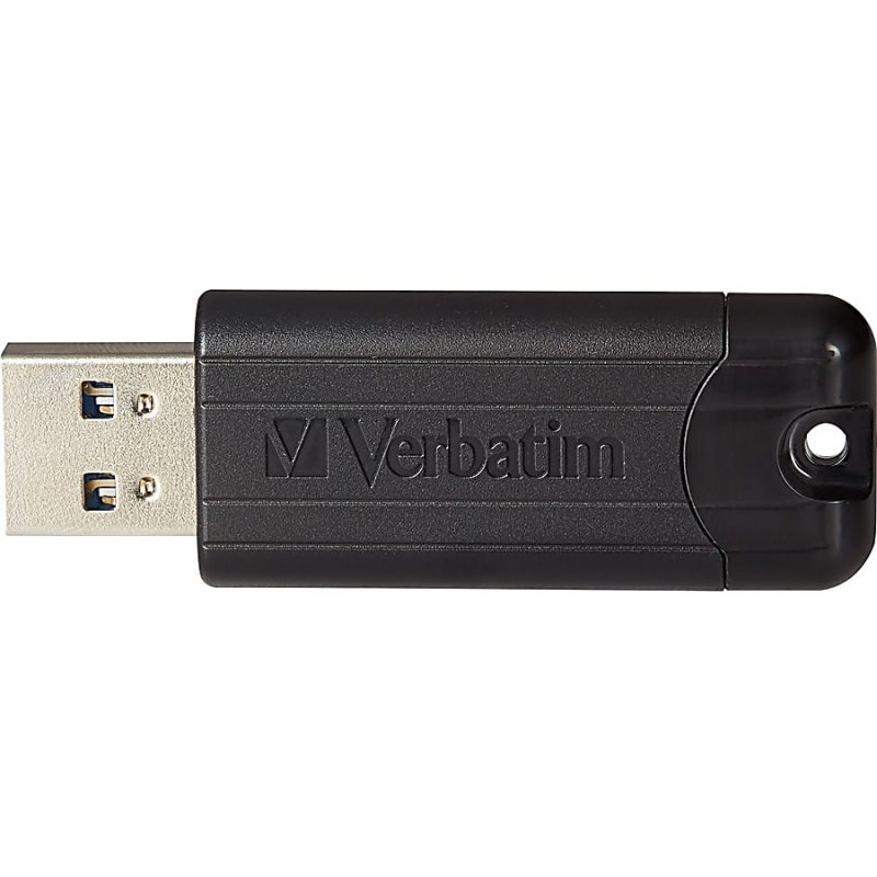 Verbatim Microban 32GB PinStripe USB 3.2 Flash Drive Business Pack - 32 GB - USB 3.2 (Gen 1) Type A - Black - Lifetime Warranty - 10 / Pack - Image 4