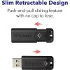 Verbatim Microban 32GB PinStripe USB 3.2 Flash Drive Business Pack - 32 GB - USB 3.2 (Gen 1) Type A - Black - Lifetime Warranty - 10 / Pack - Image 7