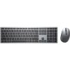 Dell Premier Multi-Device Wireless Keyboard And Mouse KM7321W - USB Wireless Bluetooth/RF Titan Gray - USB Wireless Bluetooth/RF Mouse - Optical - 4000 dpi - 7 Button - Scroll Wheel - Titan Gray - Multimedia Hot Key(s) - AAA, AA - Image 2