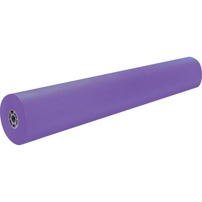 Pacon® Rainbow Duo-Finish Kraft Paper Roll, 36" x 1000', Red - Purple