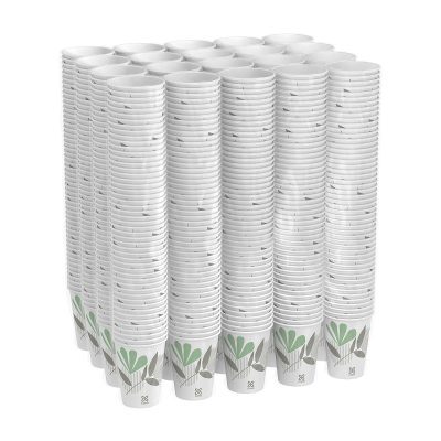 Dixie® Paper Hot Cups, 12 Oz, Pathways, Case Of 1,000 Cups