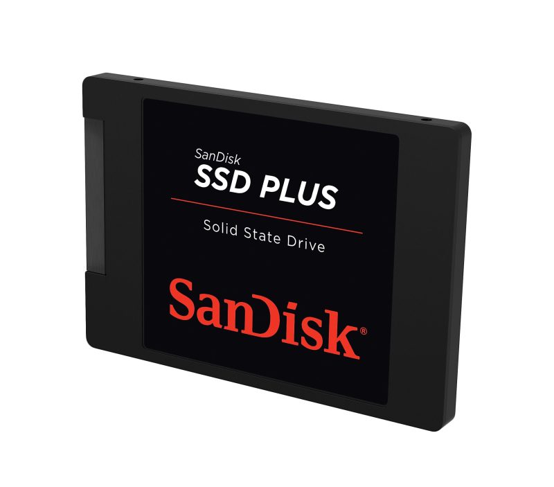 SanDisk® SSD PLUS Internal Solid State Drive, 480GB, Black - Image 2