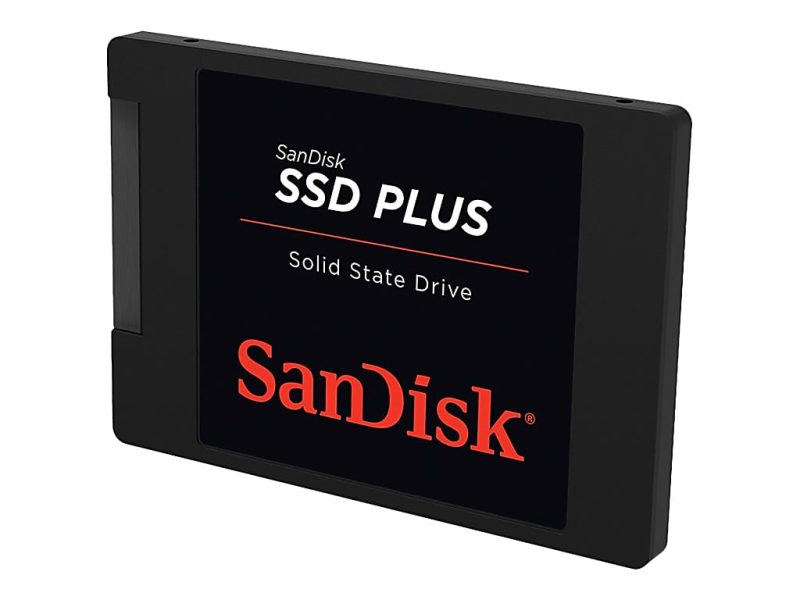 SanDisk® SSD PLUS Internal Solid State Drive, 480GB, Black - Image 6