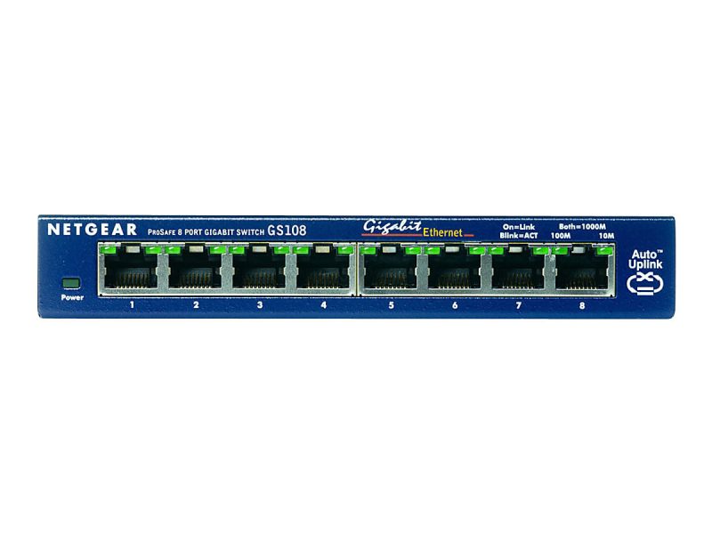 NETGEAR® ProSAFE 8-Port Gigabit Desktop Switch
