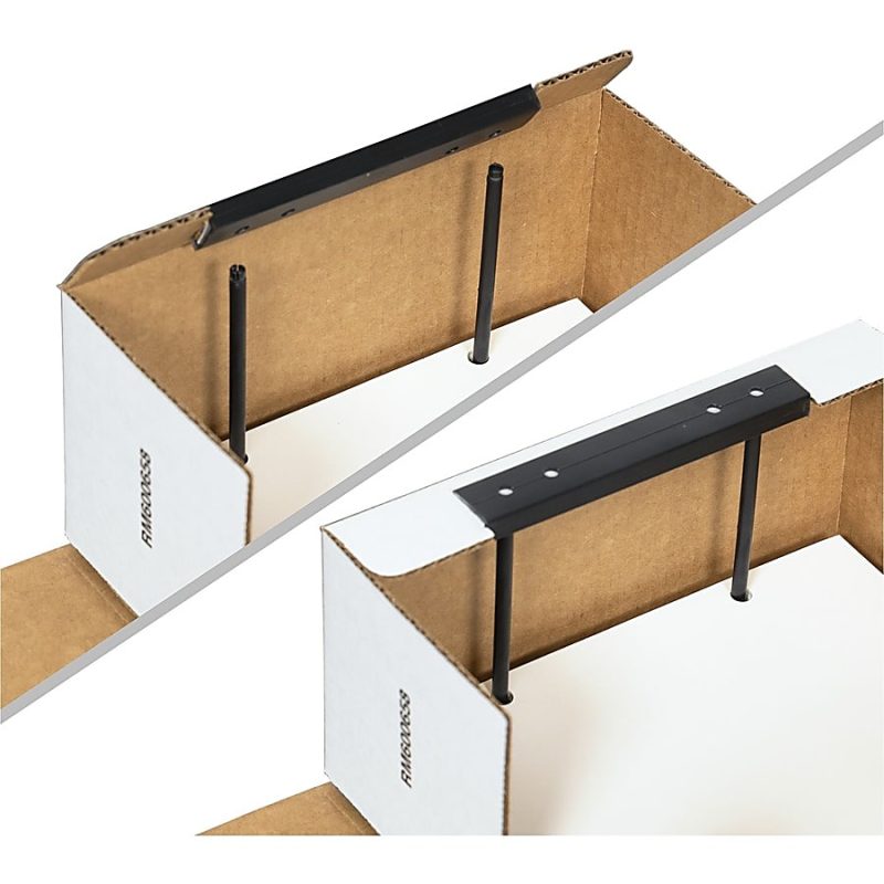 Bankers Box® Liberty® Binder Pak Storage Box, 4 3/4" x 9 3/4" x 11 7/8", 35% Recycled, White/Blue - Image 7