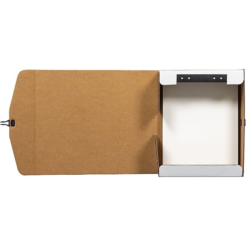 Bankers Box® Liberty® Binder Pak Storage Box, 4 3/4" x 9 3/4" x 11 7/8", 35% Recycled, White/Blue - Image 10