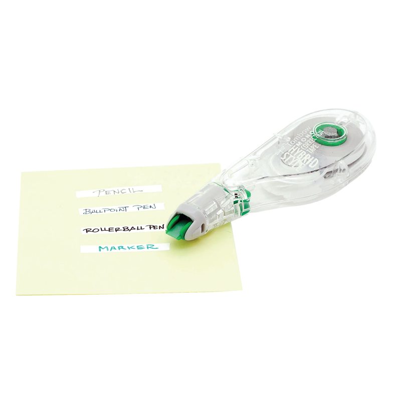 Tombow® Mono® Hybrid-Style Correction Tape, Single Line, 0.16" x 394", Clear, Pack Of 10 - Image 3