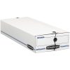 Bankers Box® Liberty® Corrugated Storage Boxes, 4 1/4" x 9 1/4" x 23 3/4", White/Blue, Case Of 12 - Image 6